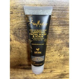 SheaMoisture African Black Soap‎ Problem Skin Facial Wash & Scrub